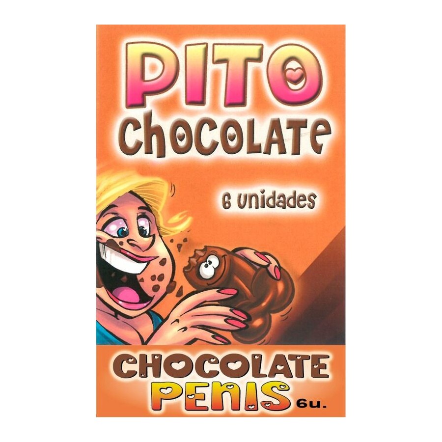 DIABLO PICANTE - BOX OF 6 PENIS-SHAPED CHOCOLATES